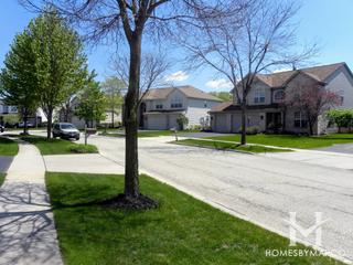 Willoughby Farms Estates subdivision in Algonquin, IL