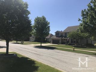 Goodings Grove subdivision in Homer Glen, IL