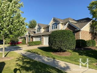 Amberwood subdivision in Lemont, IL