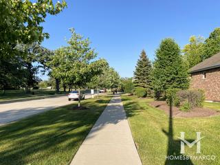 Amberwood subdivision in Lemont, IL