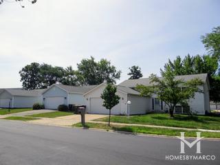 Autumn Chase subdivision in Streamwood, IL