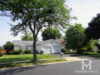 Autumn Chase subdivision in Streamwood, IL