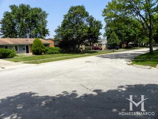 Brynhaven subdivision in Elmhurst, IL