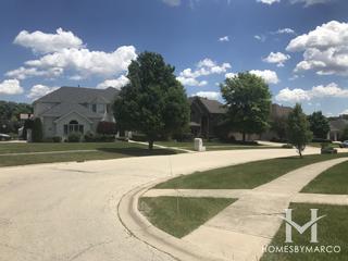 Countryview Estates subdivision in Homer Glen, IL