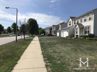 Whispering Meadows subdivision in Yorkville, IL
