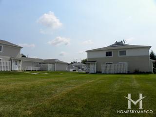 Moon Lake subdivision in Hoffman Estates, IL