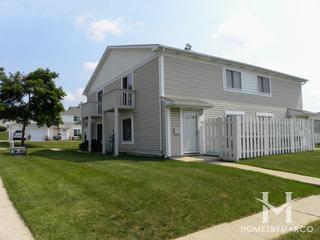 Moon Lake subdivision in Hoffman Estates, IL