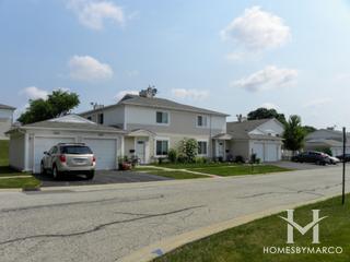 Moon Lake subdivision in Hoffman Estates, IL