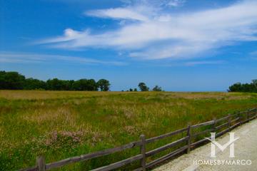 Fort Sheridan subdivision in Highland Park, IL