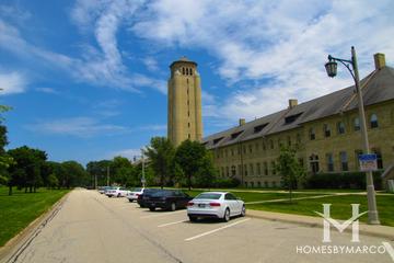 Fort Sheridan subdivision in Highland Park, IL