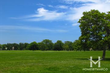 Fort Sheridan subdivision in Highland Park, IL