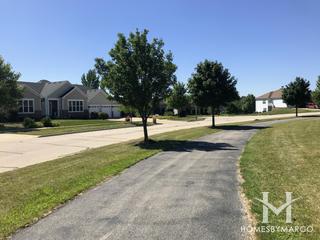 Heartland Circle subdivision in Yorkville, IL