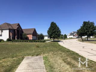 Heartland Circle subdivision in Yorkville, IL