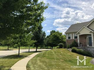 Lincoln Station subdivision in Oswego, IL
