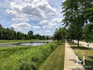Lincoln Station subdivision in Oswego, IL