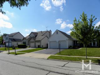 Oak Knolls subdivision in Streamwood, IL