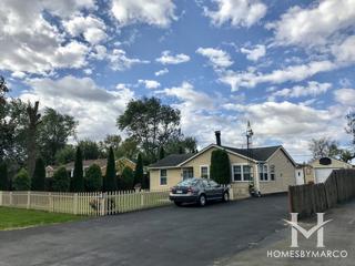 Moecherville subdivision in Aurora, IL