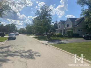 Sunset Park subdivision in Glenview, IL