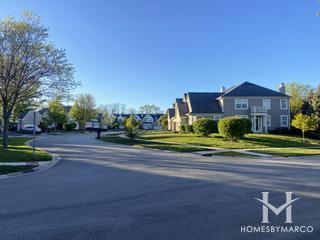 Timberline subdivision in Bartlett, IL