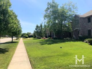 Hidden Valley Estates subdivision in Homer Glen, IL