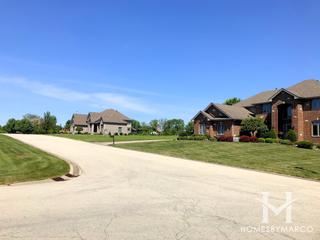 Hidden Valley Estates subdivision in Homer Glen, IL