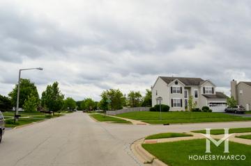 Huntington Chase subdivision in Montgomery, IL