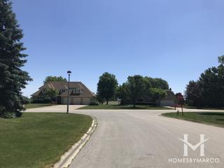 Meadowcrest subdivision in Homer Glen, IL