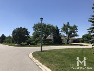 Meadowcrest subdivision in Homer Glen, IL