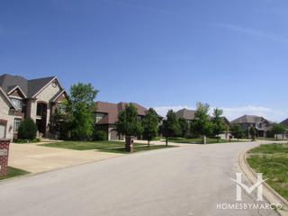 Timbers Edge subdivision in Frankfort, IL