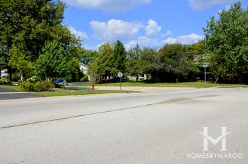 Countryside subdivision in Lake Zurich, IL