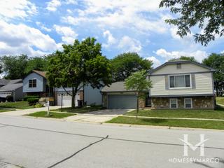 New England Village subdivision in Streamwood, IL