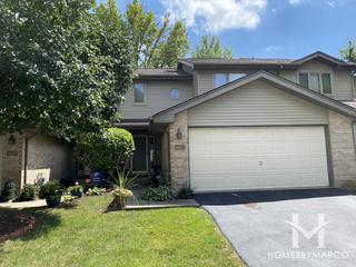 Shenandoah Townhomes subdivision in Orland Park, IL