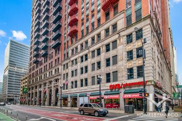 Concord at City Center building in the Loop neighborhood of Chicago, IL