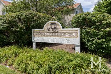 Photos of Carriage Homes of Sandhurst subdivision in South Elgin, IL