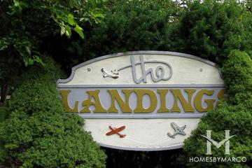 Photos of The Landings subdivision in Huntley, IL