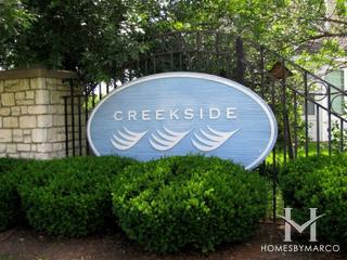 Creekside subdivision in Bolingbrook, IL