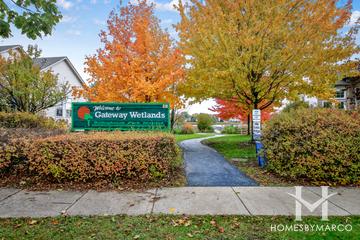 Feathersound subdivision in Bolingbrook, IL