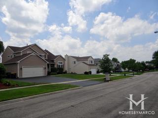 Renaissance subdivision in Carol Stream, IL