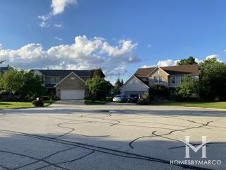 Brentwood subdivision in Mount Prospect, IL