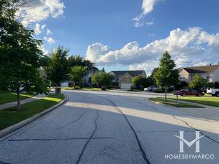 Brentwood subdivision in Mount Prospect, IL
