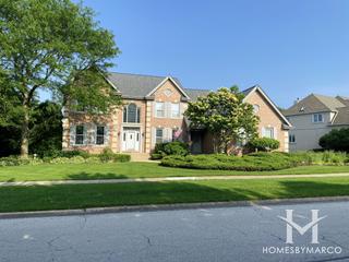 Fieldstone subdivision in Burr Ridge, IL