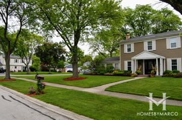 Longmeadow subdivision in Downers Grove, IL