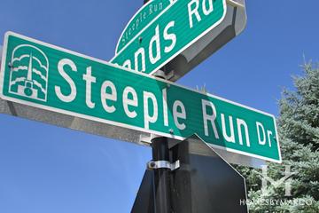 Steeple Run Estates subdivision in Crystal Lake, IL