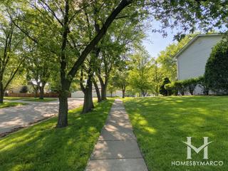 Hinswood subdivision in Darien, IL