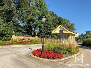 Ashbury subdivision in Inverness, IL