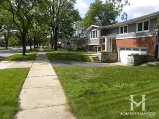 Park Manor subdivision in Elmhurst, IL