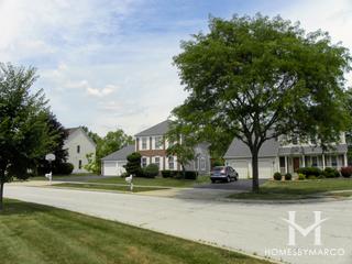 Poplar Hills North subdivision in Hoffman Estates, IL