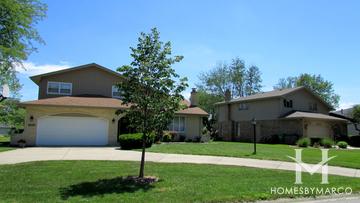 Sylvan Hill subdivision in Orland Park, IL