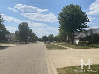 Wildwood subdivision in New Lenox, IL