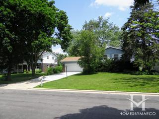 Holiday Hills subdivision in Carol Stream, IL